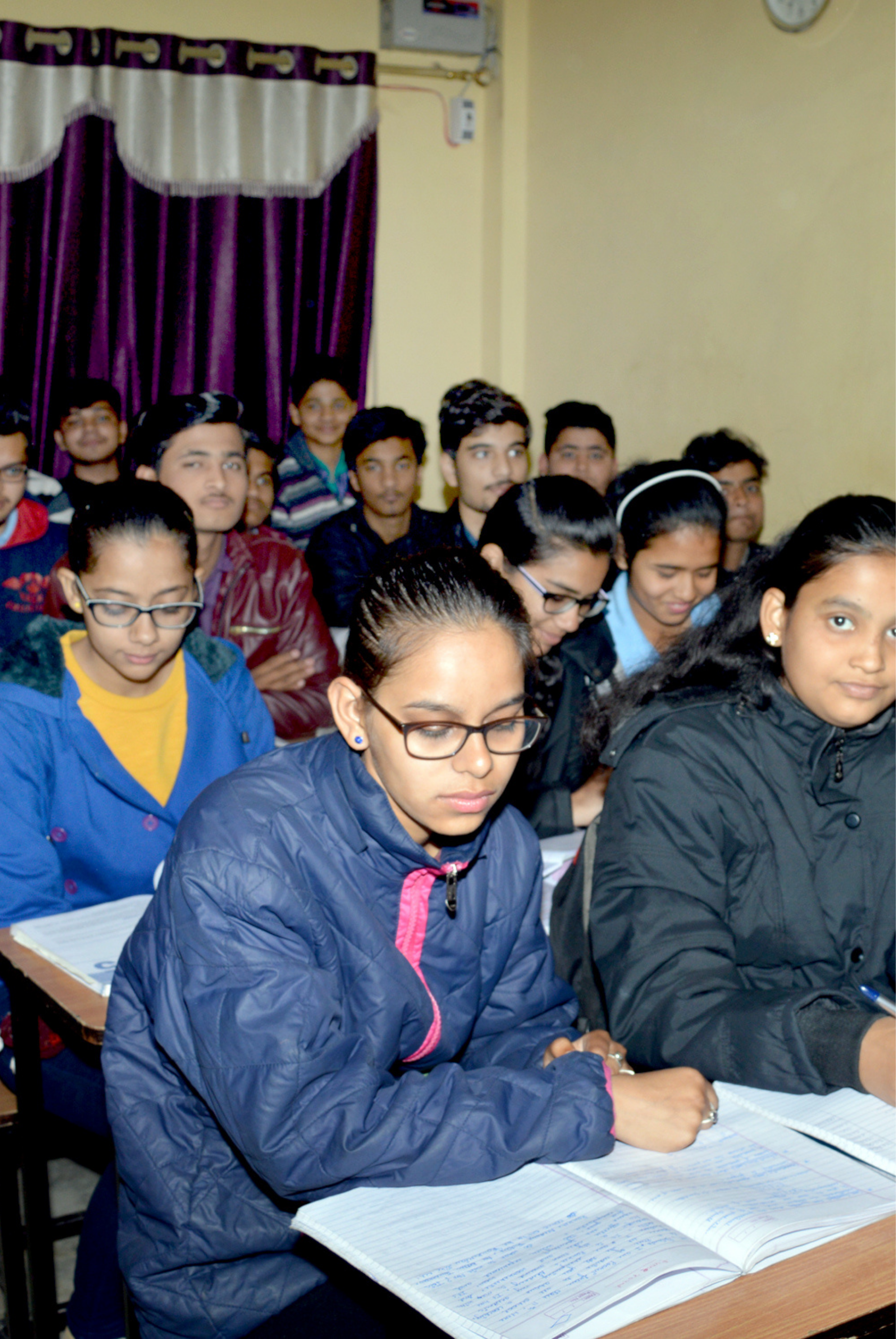 Dr. Raj Kumar Gupta mentoring commerce students